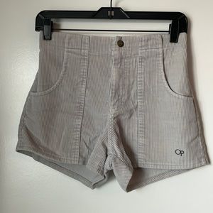 Vintage OP high waisted cord shorts